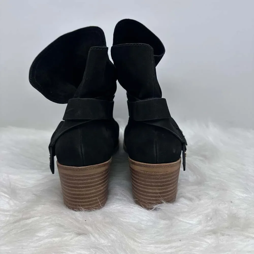 UGG ELORA‎ Black Suede Ankle Boot
